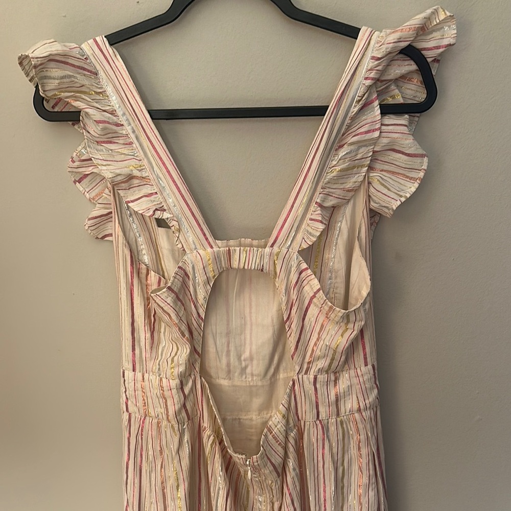 LOFT Ruffle Strap Sundress - Picture 2 of 2
